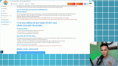 Giới thiệu bạn bè đăng ký học Free tại 3M.Academy & chờ tiền về tự động